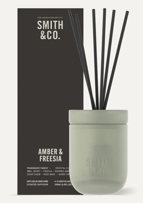 THE AROMATHERAPY CO Smith & Co Reed Diffuser - Amber & Freesia