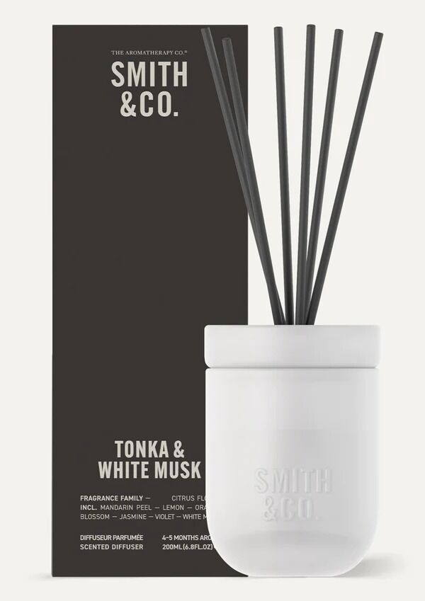 THE AROMATHERAPY CO Smith & Co Reed Diffuser - Tonka & White Musk