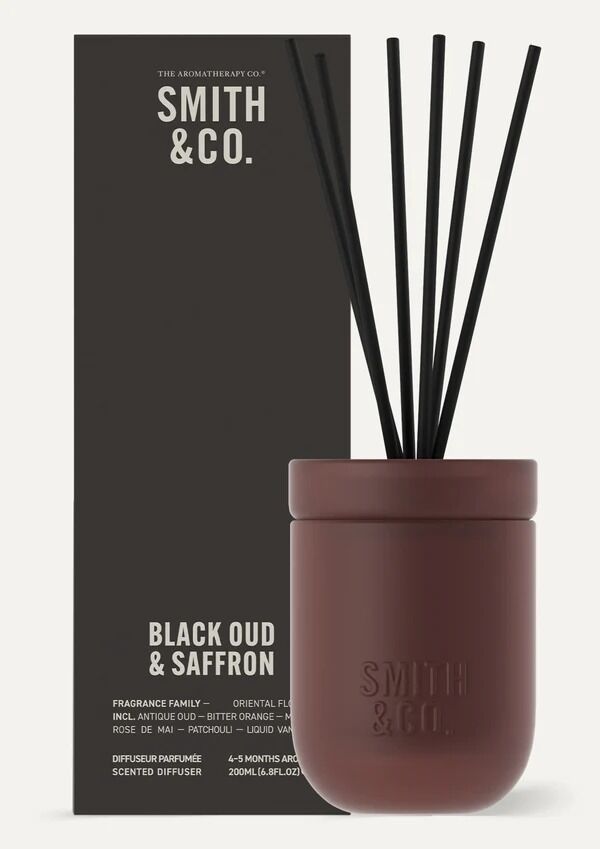 THE AROMATHERAPY CO Smith & Co Reed Diffuser - Black Oud & Saffron