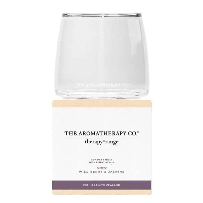 THE AROMATHERAPY CO Therapy Candle Restore - Wild Berry & Jasmine