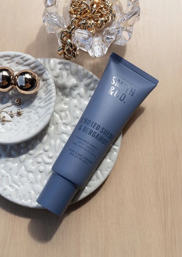 THE AROMATHERAPY CO Smith & Co Hand Cream - Smoked Suede & Bergamot