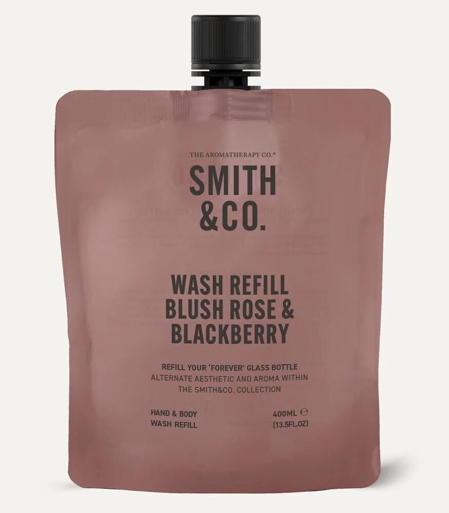 THE AROMATHERAPY CO Smith & Co Hand & Body Wash Refill - Blush Rose & Blackberry