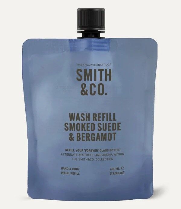 THE AROMATHERAPY CO Smith & Co Hand & Body Wash Refill - Smoked Suede & Bergamot
