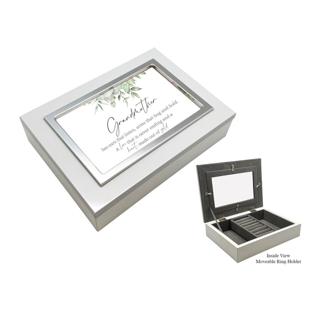 White Jewellery Box - Grandmother