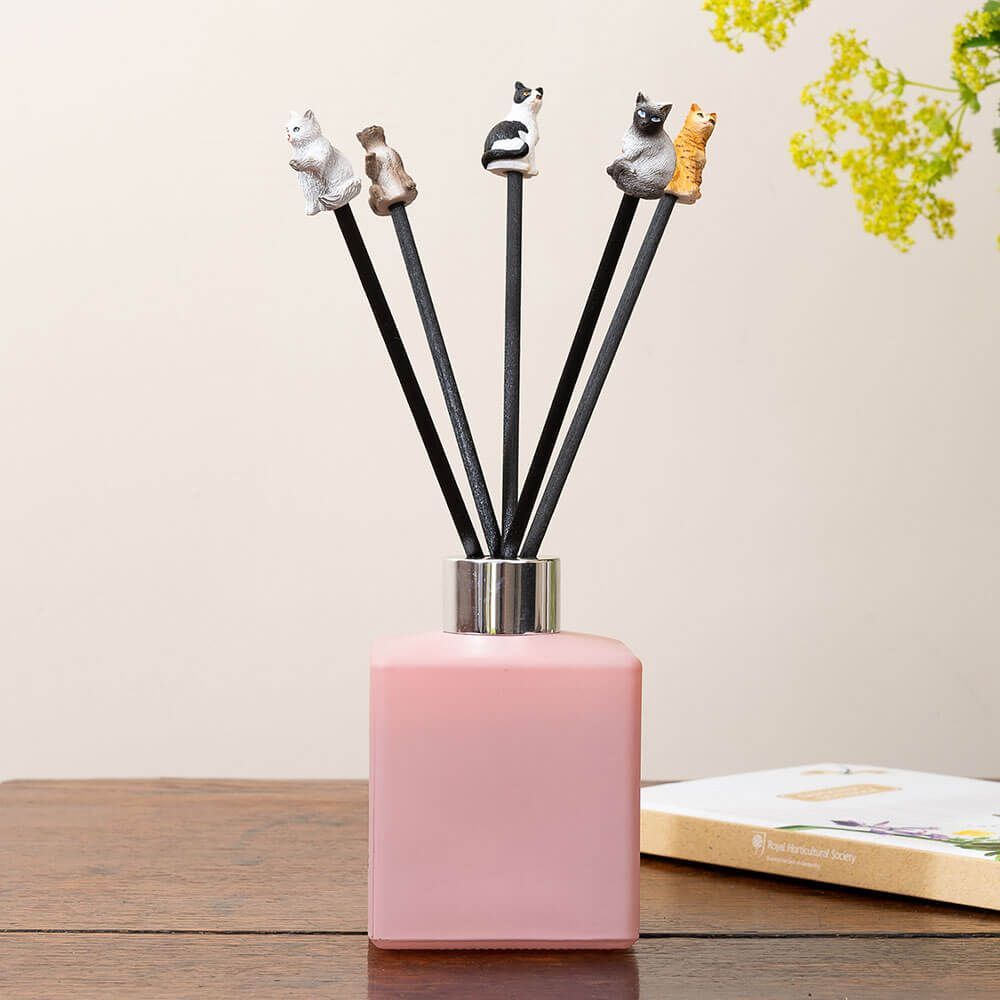 Jardinopia Diffuser Topper - Cats (Set Of 5)