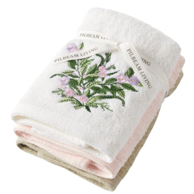 Pilbeam Living - Country Garden Face Washer (Set of 3)