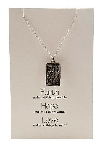 Heartfelt Jewellery - Faith Hope Love