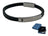 Stainless Steel Leather Bracelet With Cross