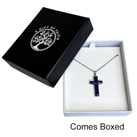 A Gift of Faith - Diamante Stone & Dove Necklace