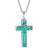 A Gift of Faith - Turquoise Cross with Chain