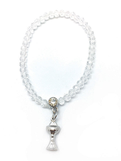 Communion Bracelet With Chalice Emblem