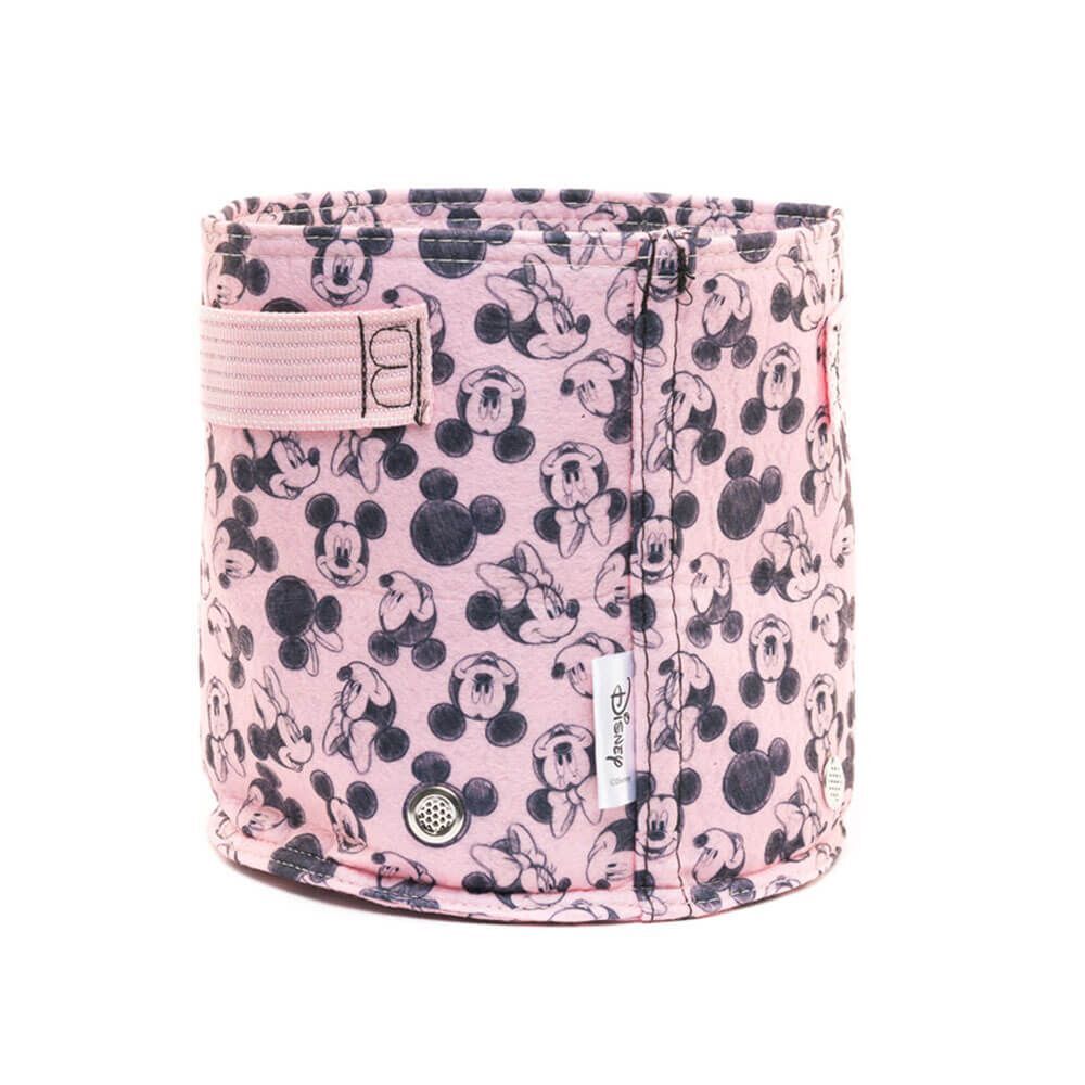 Jardinopia Eco Pot Fabric - Disney Mickey & Minnie Mouse Small Pink