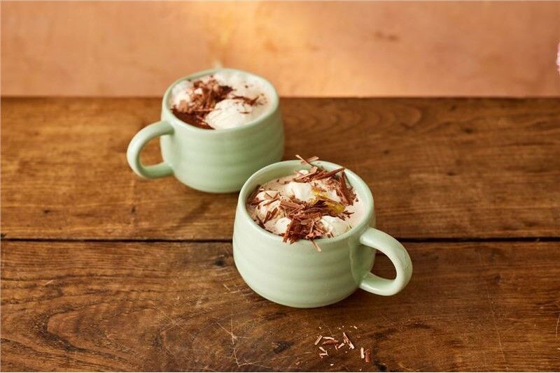 Jamie Oliver Big Love - Stoneware Cozy Cuppa Mug Green 375ml