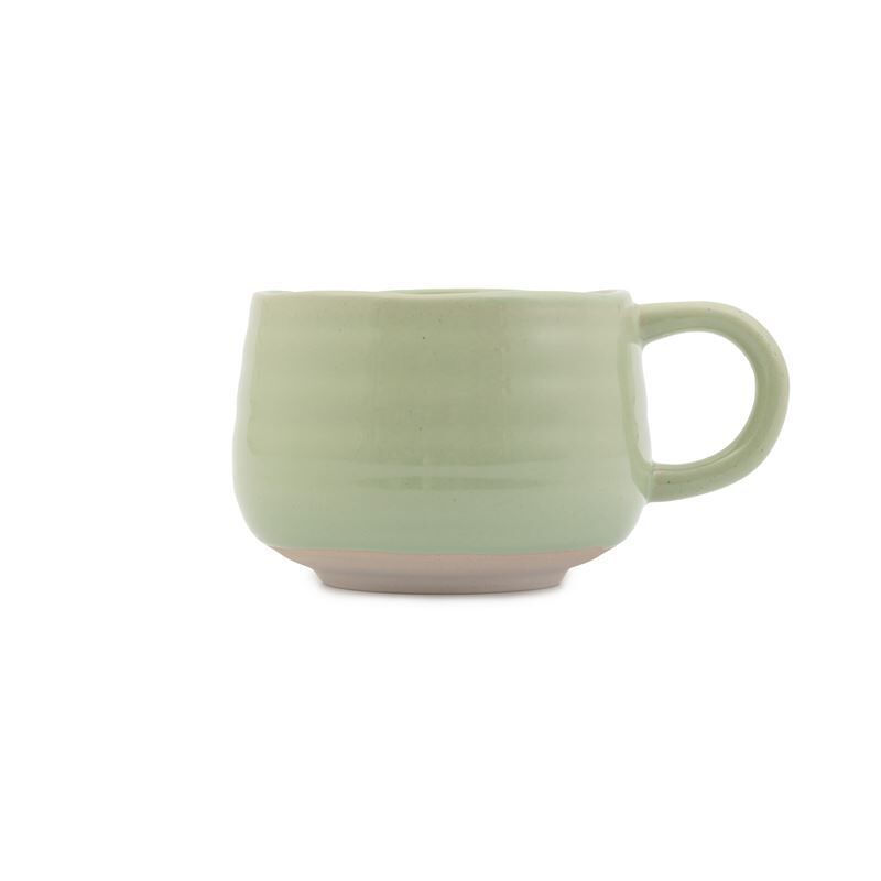 Jamie Oliver Big Love - Stoneware Cozy Cuppa Mug Green 375ml
