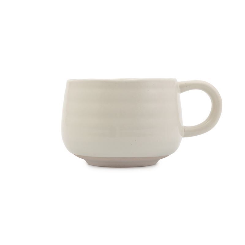 Jamie Oliver Big Love - Stoneware Cozy Cuppa Mug White 375ml