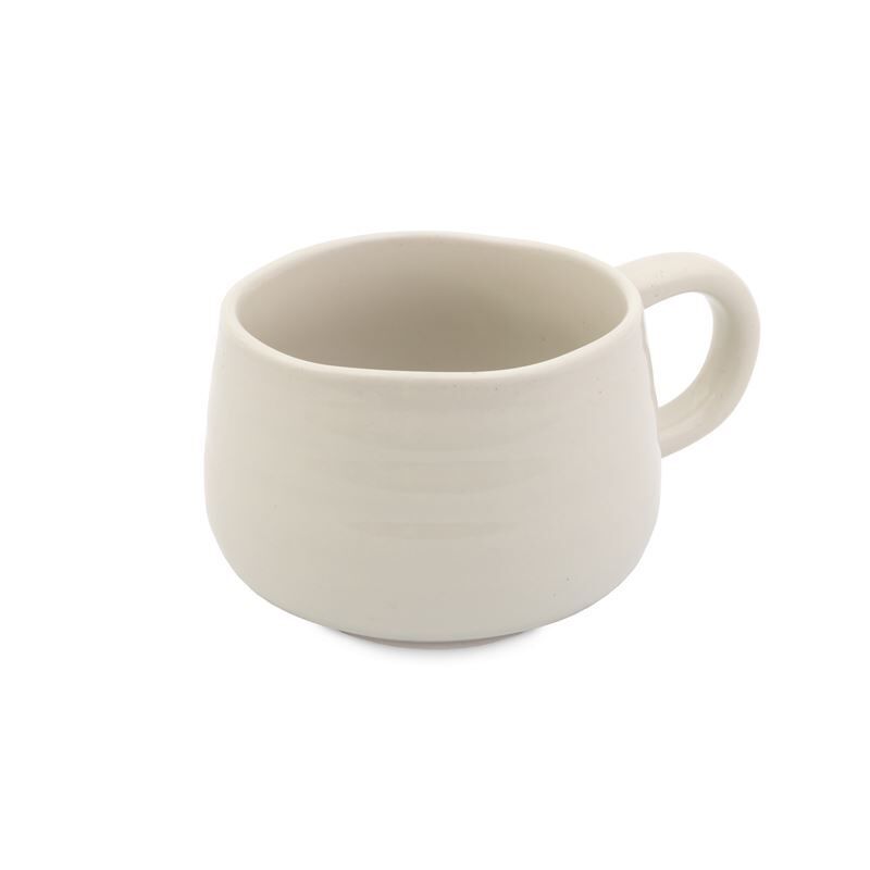 Jamie Oliver Big Love - Stoneware Cozy Cuppa Mug White 375ml