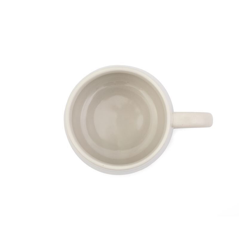 Jamie Oliver Big Love - Stoneware Cozy Cuppa Mug White 375ml