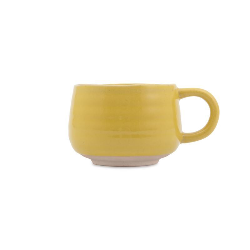 Jamie Oliver Big Love - Stoneware Cozy Cuppa Mug Yellow 375ml