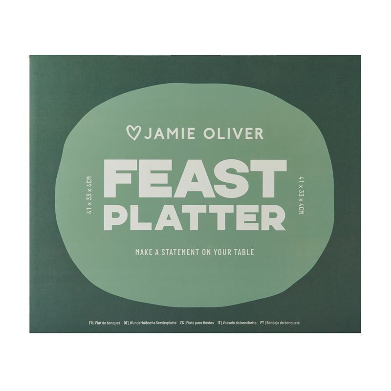 Jamie Oliver Big Love - Stoneware Feast Platter 41x33x4cm