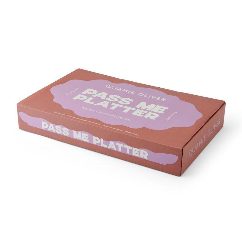 Jamie Oliver Big Love - Stoneware Pass Me Platter 35x20x2.5cm