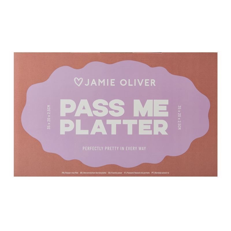 Jamie Oliver Big Love - Stoneware Pass Me Platter 35x20x2.5cm