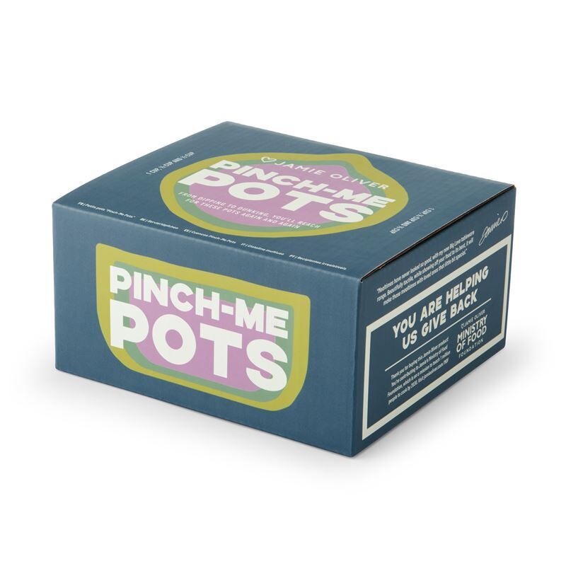Jamie Oliver Big Love - Stoneware Pinch-Me Pots (Set of 3)