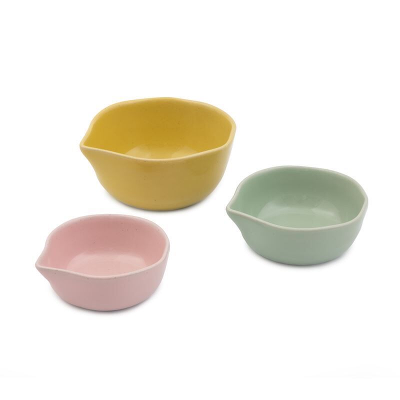 Jamie Oliver Big Love - Stoneware Pinch-Me Pots (Set of 3)