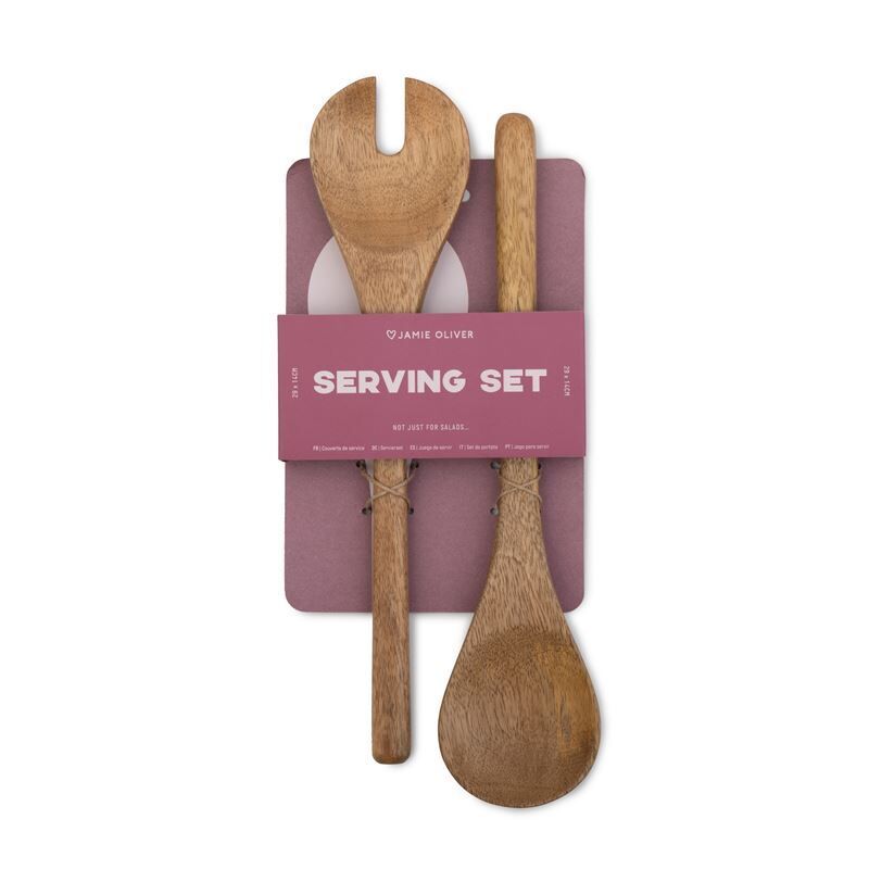 Jamie Oliver Big Love - Mango Wood Serving Set 29x14cm