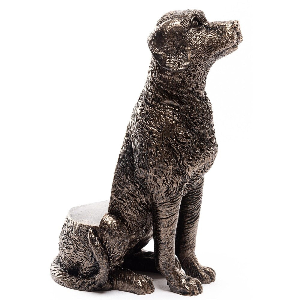 Jardinopia Potty Feet - Antique Bronze Labrador (Set Of 3)