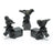 Jardinopia Potty Feet - Antique Bronze Wren On Tap (Set Of 3)
