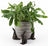 Jardinopia Potty Feet - Antique Bronze Vigilant Hare (Set Of 3)