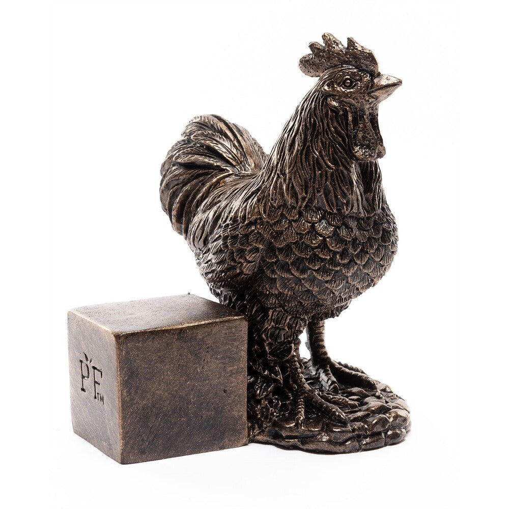 Jardinopia Potty Feet - Antique Bronze Chicken (Set Of 3)