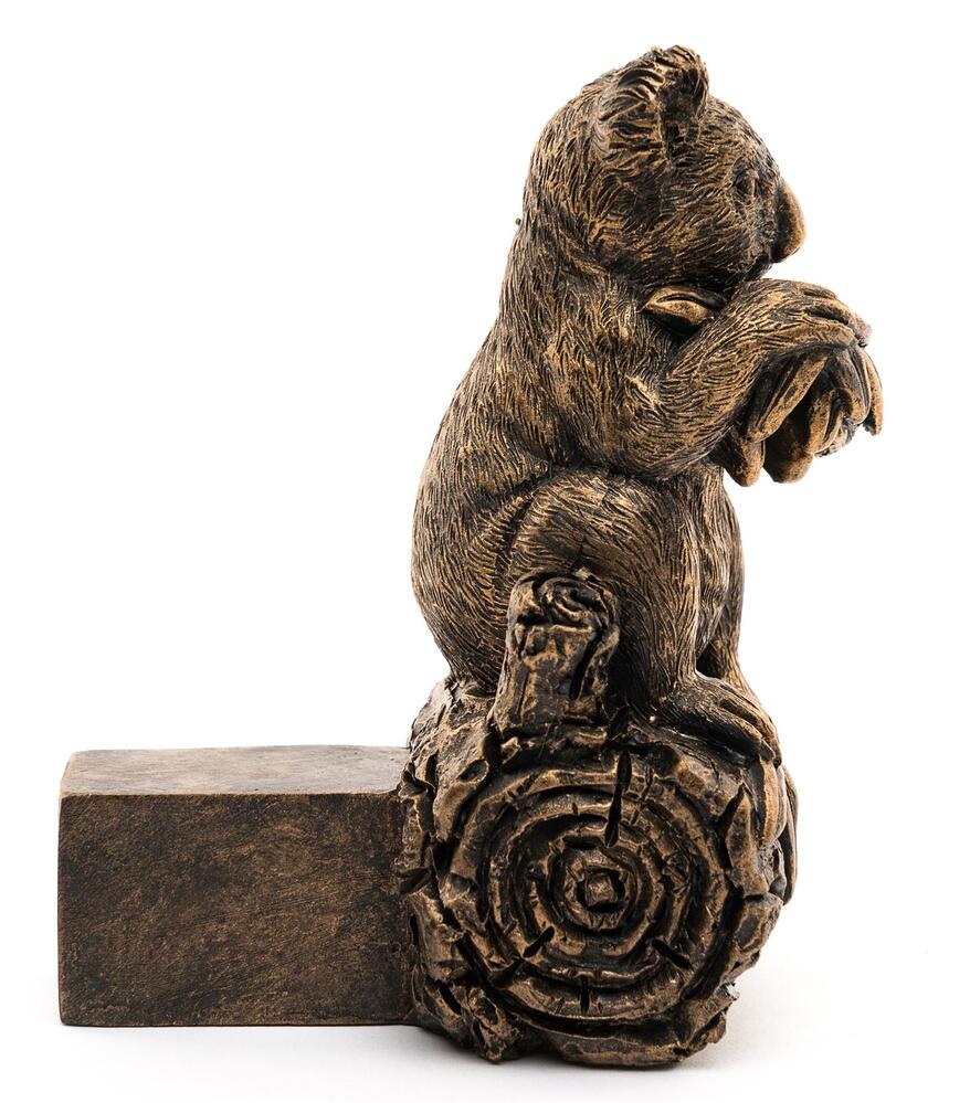 Jardinopia Potty Feet - Antique Bronze Koala (Set Of 3)