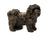Jardinopia Potty Feet - Antique Bronze Shih-tzu (Set Of 3)