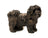 Jardinopia Potty Feet - Antique Bronze Shih-tzu (Set Of 3)