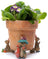 Jardinopia Potty Feet - Beatrix Potter: Benjamin Potter (Set of 3)