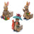Jardinopia Potty Feet - Beatrix Potter: Benjamin Potter (Set of 3)