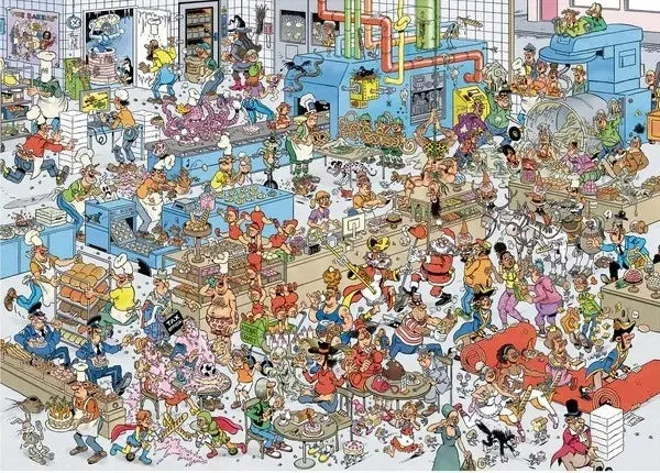 Jan Van Haasteren Puzzle 1000pc - The Bakery