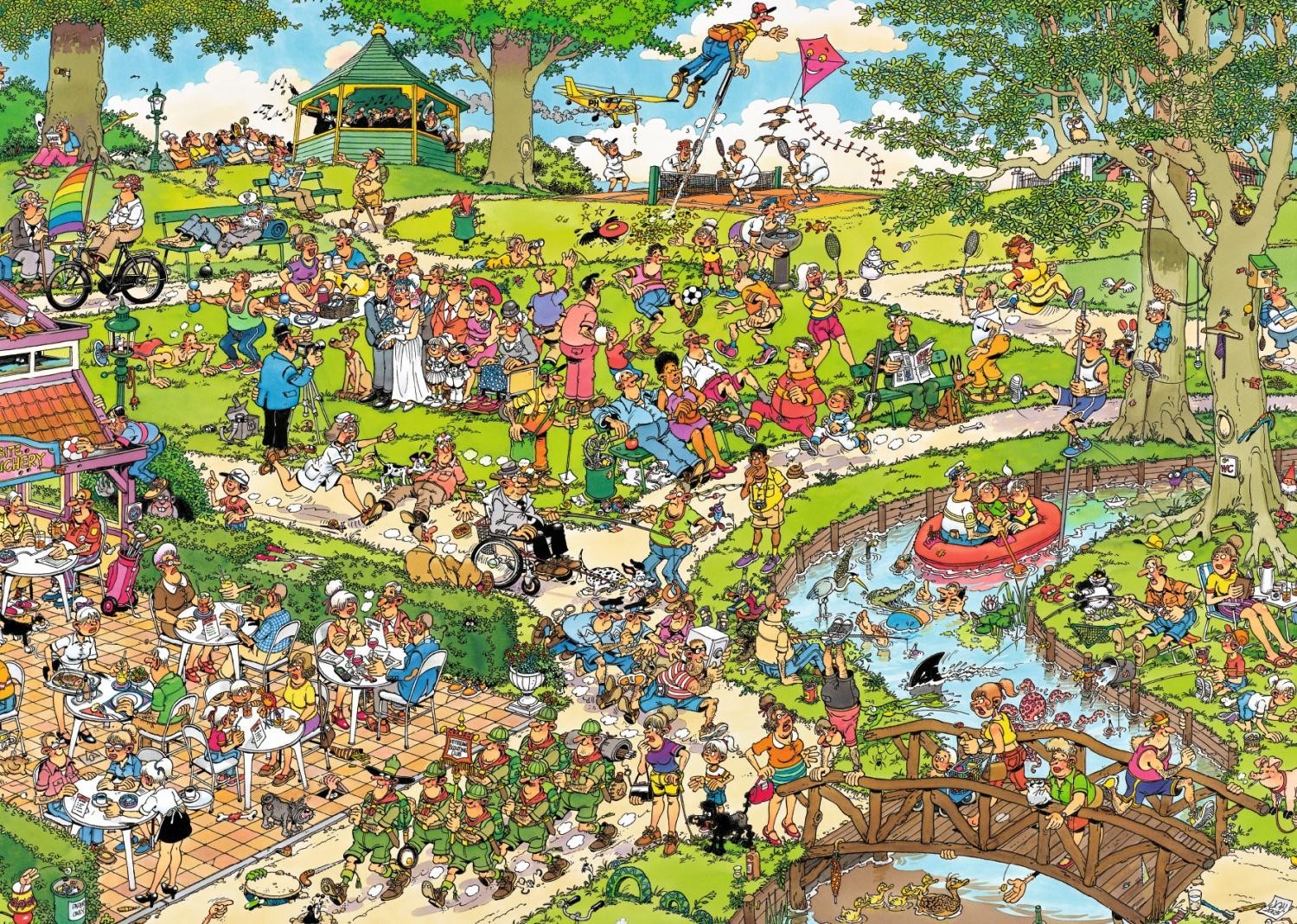 Jan Van Haasteren Puzzle 1000pc - The Park