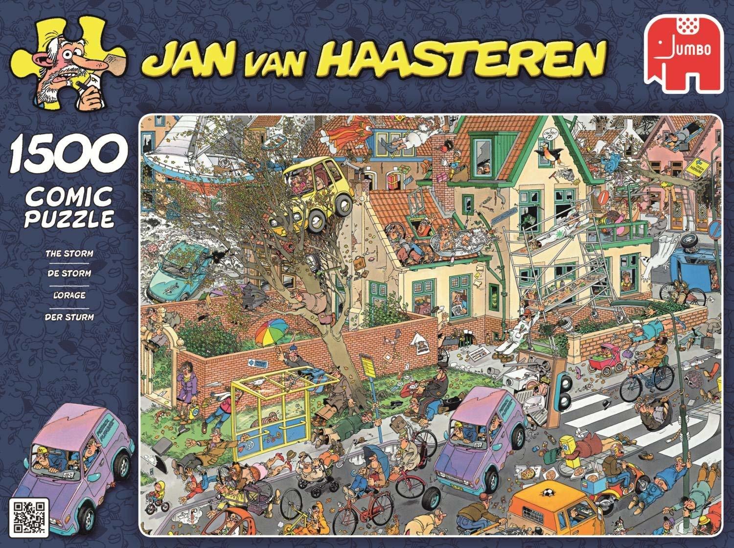 Jan Van Haasteren Puzzle 1500pc - The Storm