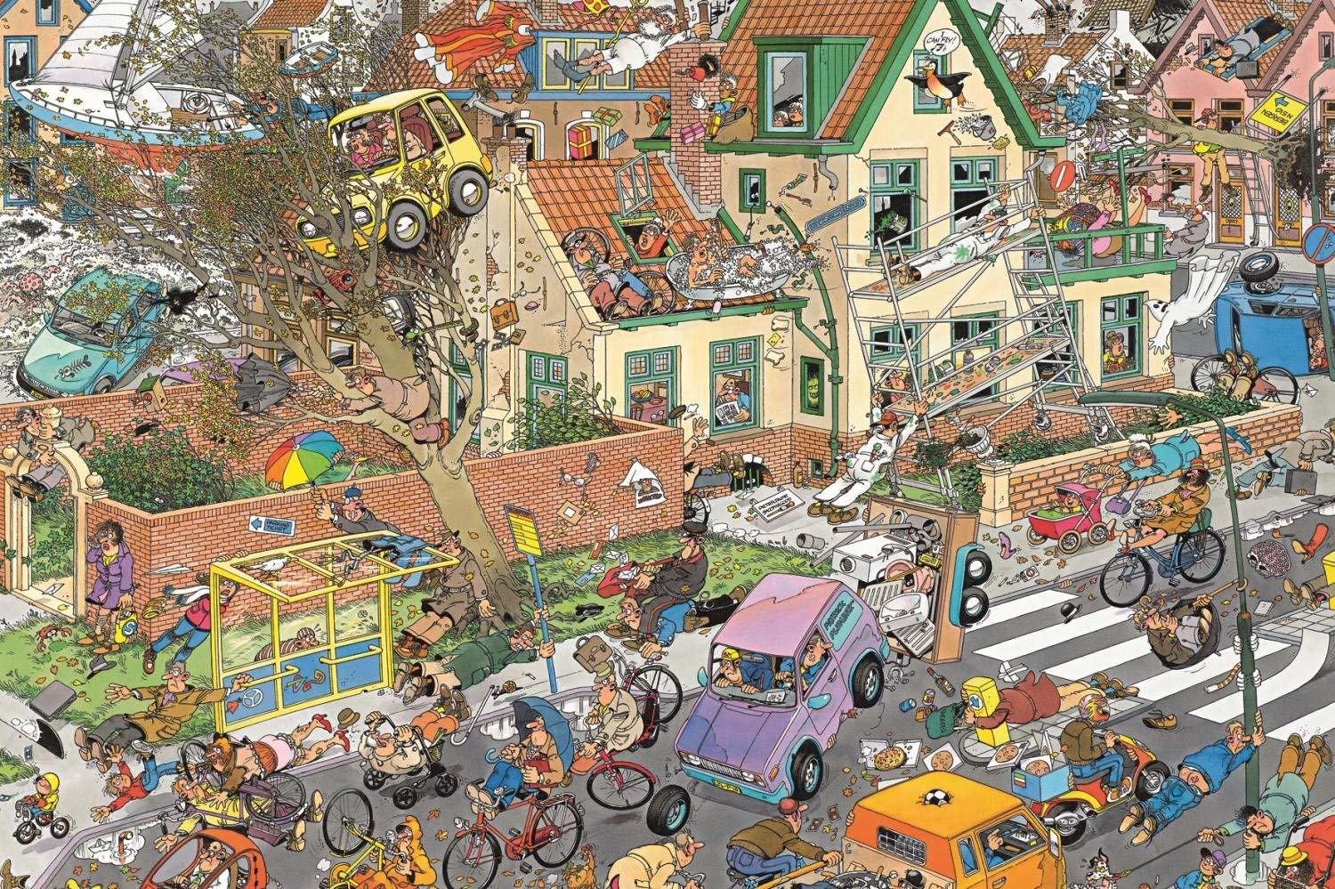 Jan Van Haasteren Puzzle 1500pc - The Storm