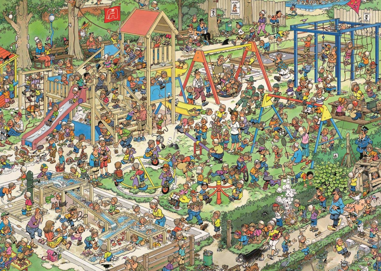 Jan Van Haasteren Puzzle 1000pc - The Playground