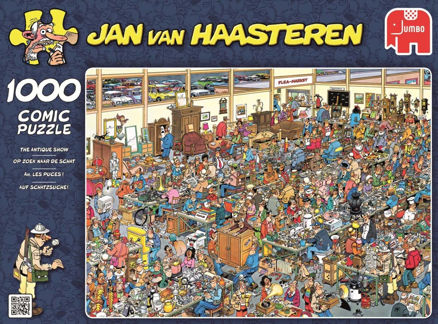 Jan Van Haasteren Puzzle 1000pc - The Antique Show