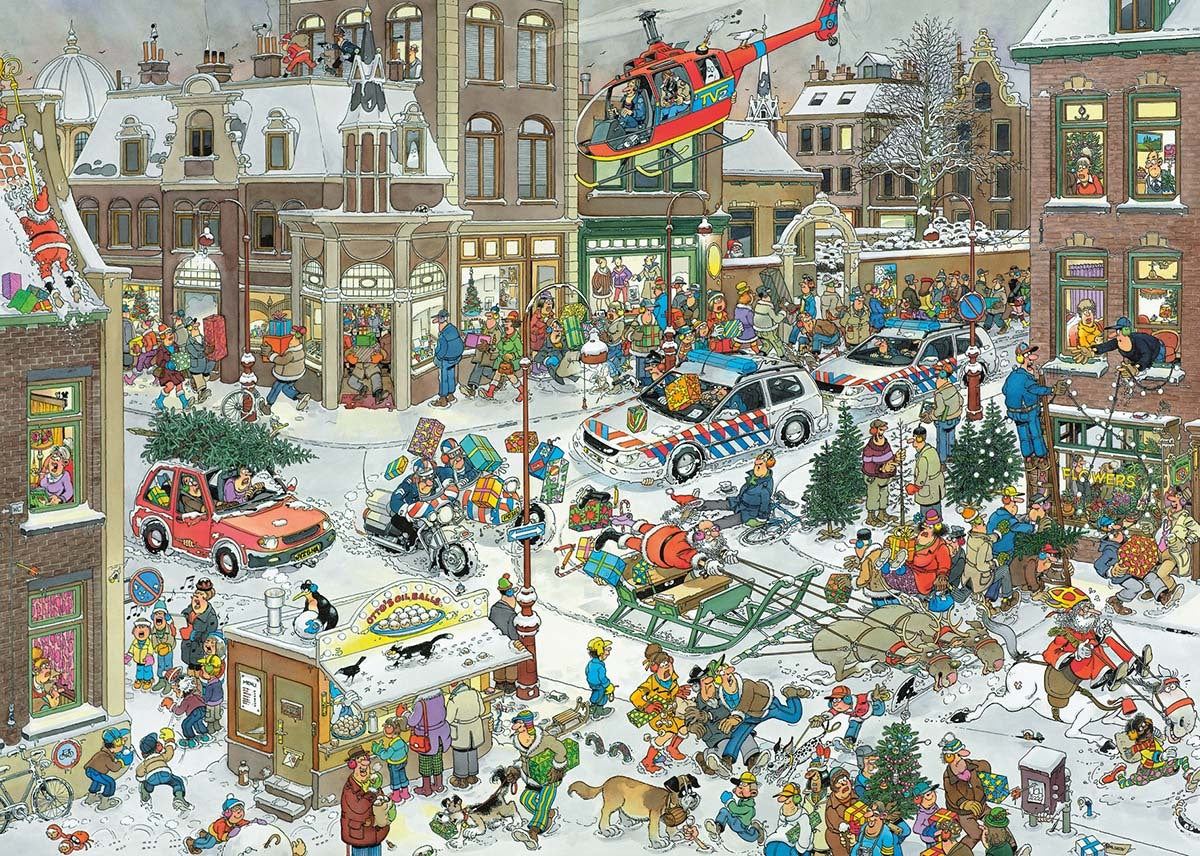 Jan Van Haasteren Puzzle 1000pc - Christmas