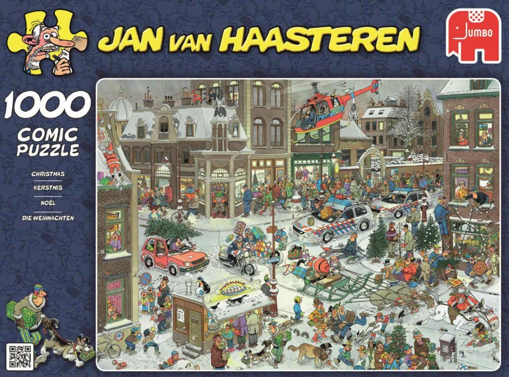 Jan Van Haasteren Puzzle 1000pc - Christmas
