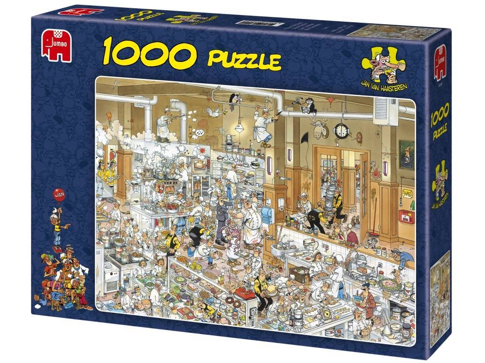 Jan Van Haasteren Puzzle 1000pc - The Kitchen