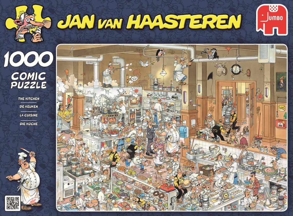 Jan Van Haasteren Puzzle 1000pc - The Kitchen