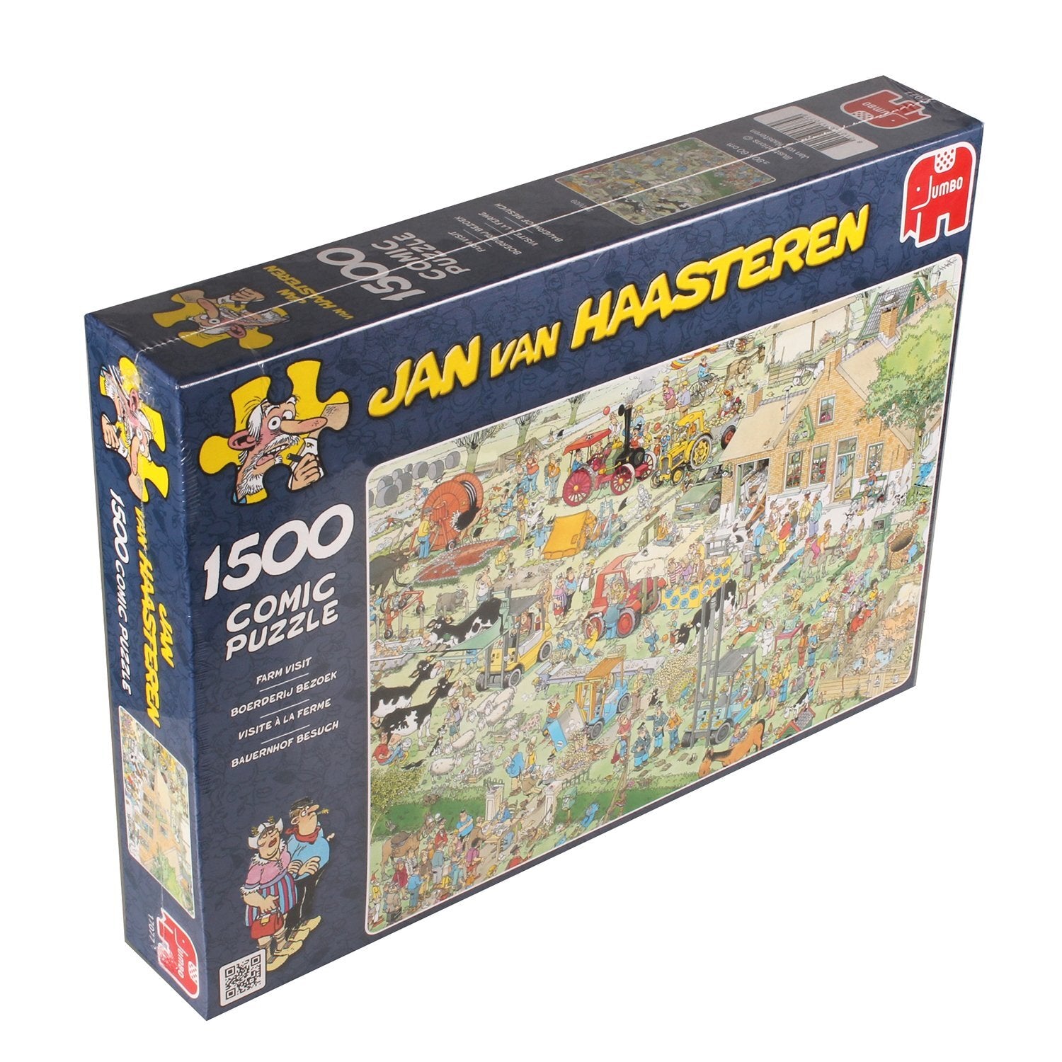 Jan Van Haasteren Puzzle 1500pc - Farm Visit