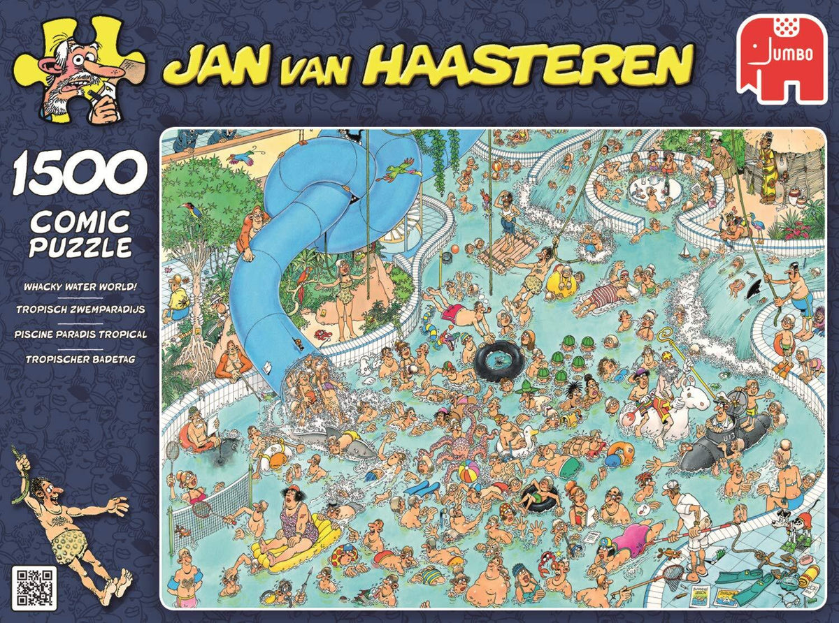 Jan Van Haasteren Puzzle 1500pc - Wacky Water World