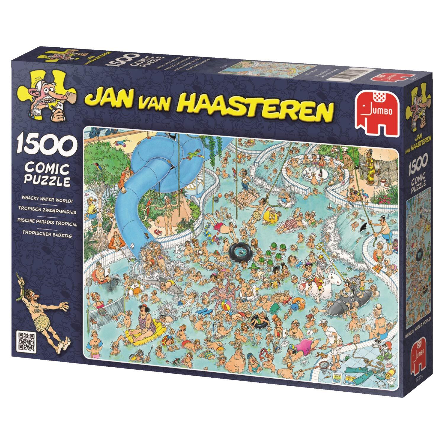 Jan Van Haasteren Puzzle 1500pc - Wacky Water World
